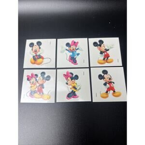 144pcs SandyLion Tattoos Walt Disney Mickey And Minnie Mouse Temporary Rare Vtg